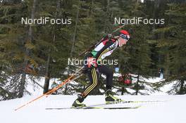 13.03.2009, Vancouver, Canada (CAN): Magdalena Neuner (GER), Fischer, Rottefella, Exel, adidas - IBU world cup biathlon, sprint women, Vancouver (CAN). www.nordicfocus.com. © Manzoni/NordicFocus. Every downloaded picture is fee-liable.