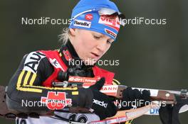 13.03.2009, Vancouver, Canada (CAN): Martina Beck (GER), Rossignol, Rottefella, Madshus, Swix, adidas, Toko - IBU world cup biathlon, sprint women, Vancouver (CAN). www.nordicfocus.com. © Manzoni/NordicFocus. Every downloaded picture is fee-liable.