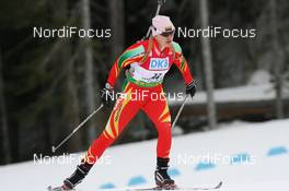 13.03.2009, Vancouver, Canada (CAN): Diana Rasimoviciute (LTU), Madshus, Rottefella - IBU world cup biathlon, sprint women, Vancouver (CAN). www.nordicfocus.com. © Manzoni/NordicFocus. Every downloaded picture is fee-liable.