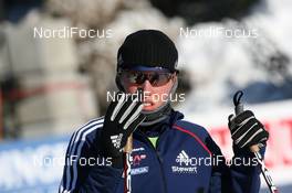 10.03.2009, Vancouver, Canada (CAN): Lanny Barnes (USA), Atomic, Exel, adidas - IBU world cup biathlon, training, Vancouver (CAN). www.nordicfocus.com. © Manzoni/NordicFocus. Every downloaded picture is fee-liable.