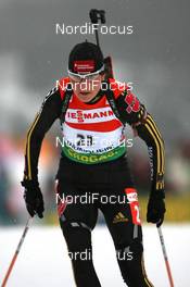 21.03.2009, Trondheim, Norway (NOR): Tina Bachmann (GER), Fischer, Rottefella, Swix, adidas  - IBU world cup biathlon, pursuit women, Trondheim (NOR). www.nordicfocus.com. © Manzoni/NordicFocus. Every downloaded picture is fee-liable.