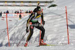 19.03.2009, Trondheim, Norway (NOR): Christoph Stephan (GER), Fischer, Rottefella, Alpina, Swix, adidas, Toko - IBU world cup biathlon, sprint men, Trondheim (NOR). www.nordicfocus.com. © Manzoni/NordicFocus. Every downloaded picture is fee-liable.