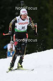19.03.2009, Trondheim, Norway (NOR): Simone Hauswald (GER), Fischer, Rottefella, Exel, adidas, Toko - IBU world cup biathlon, sprint women, Trondheim (NOR). www.nordicfocus.com. © Manzoni/NordicFocus. Every downloaded picture is fee-liable.