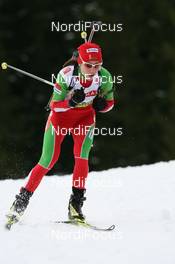 19.03.2009, Trondheim, Norway (NOR): Olga Nazarova (BLR), Fischer, Rottefella - IBU world cup biathlon, sprint women, Trondheim (NOR). www.nordicfocus.com. © Manzoni/NordicFocus. Every downloaded picture is fee-liable.