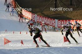 21.02.2009, Pyeong Chang, Korea (KOR): l-r:  Christoph Stephan (GER), Fischer, adidas, Toko,Michael Roesch (GER), Fischer, Rottefella, Exel, adidas, Toko, - IBU world championships biathlon, mass men, Pyeong Chang (KOR). www.nordicfocus.com. © Felgenhauer/NordicFocus. Every downloaded picture is fee-liable.