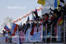 21.02.2009, Pyeong Chang, Korea (KOR): russian fans - IBU world championships biathlon, mass men, Pyeong Chang (KOR). www.nordicfocus.com. © Felgenhauer/NordicFocus. Every downloaded picture is fee-liable.