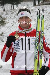 20.02.2009, Pyeong Chang, Korea (KOR): Jakov Fak (CRO), Fischer, Rottefella, Alpina, Exel - IBU world championships biathlon, medals, Pyeong Chang (KOR). www.nordicfocus.com. © Manzoni/NordicFocus. Every downloaded picture is fee-liable.