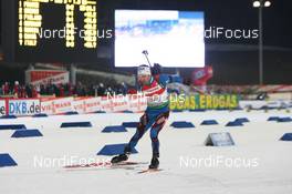 19.02.2009, Pyeong Chang, Korea (KOR): Vincent Defrasne (FRA), Atomic, Rottefella, One Way, Odlo - IBU world championships biathlon, relay mixed, Pyeong Chang (KOR). www.nordicfocus.com. © Manzoni/NordicFocus. Every downloaded picture is fee-liable.