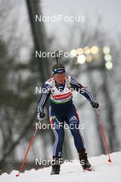 14.02.2009, Pyeong Chang, Korea (KOR): Tracy Barnes (USA) - IBU world championships biathlon, sprint women, Pyeong Chang (KOR). www.nordicfocus.com. © Manzoni/NordicFocus. Every downloaded picture is fee-liable.