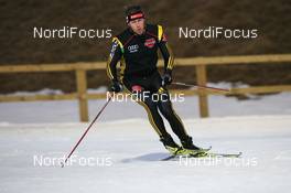 10.02.2009, Pyeong Chang, Korea (KOR): Mark Kirchner (GER), coach Team Germany - IBU world championships biathlon, training, Pyeong Chang (KOR). www.nordicfocus.com. © Manzoni/NordicFocus. Every downloaded picture is fee-liable.