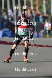 27.09.2009, Oberhof (GER): Erik Lesser (GER) - IBU Sommer Biathlon Worldchampionship, pursuit men - Oberhof (GER). www.nordicfocus.com. © NordicFocus. Every downloaded picture is fee-liable.
