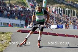 27.09.2009, Oberhof (GER): Christoph Stephan (GER), Fischer, adidas, Toko  - IBU Sommer Biathlon Worldchampionship, pursuit men - Oberhof (GER). www.nordicfocus.com. © NordicFocus. Every downloaded picture is fee-liable.