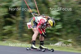 25.09.2009, Oberhof (GER): Irene Cadurisch (SUI)  - IBU Sommer Biathlon Worldchampionship, mixed relay - Oberhof (GER). www.nordicfocus.com. © NordicFocus. Every downloaded picture is fee-liable.