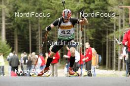 26.09.2009, Oberhof (GER): Erik Lesser (GER)  - IBU Sommer Biathlon Worldchampionship, sprint men - Oberhof (GER). www.nordicfocus.com. © NordicFocus. Every downloaded picture is fee-liable.