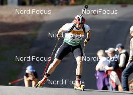 26.09.2009, Oberhof (GER): Andreja Mali (SLO), Fischer, Alpina, Leki  - IBU Sommer Biathlon Worldchampionship, sprint women - Oberhof (GER). www.nordicfocus.com. © NordicFocus. Every downloaded picture is fee-liable.