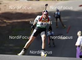 26.09.2009, Oberhof (GER): Sabrina Buchholz (GER), Madshus, Rottefella, Leki, adidas  - IBU Sommer Biathlon Worldchampionship, sprint women - Oberhof (GER). www.nordicfocus.com. © NordicFocus. Every downloaded picture is fee-liable.