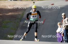 26.09.2009, Oberhof (GER): Anastasia Kuznetsova (RUS)  - IBU Sommer Biathlon Worldchampionship, sprint women - Oberhof (GER). www.nordicfocus.com. © NordicFocus. Every downloaded picture is fee-liable.