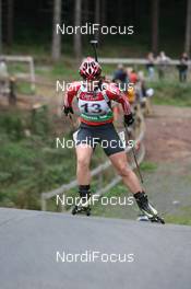 26.09.2009, Oberhof (GER): Irene Cadurisch (SUI) - IBU Sommer Biathlon Worldchampionship, sprint women - Oberhof (GER). www.nordicfocus.com. © NordicFocus. Every downloaded picture is fee-liable.