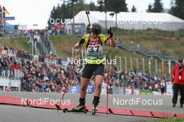 26.09.2009, Oberhof (GER): Stephanie Schnydrig (SUI) - IBU Sommer Biathlon Worldchampionship, sprint women - Oberhof (GER). www.nordicfocus.com. © NordicFocus. Every downloaded picture is fee-liable.