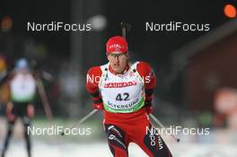 03.12.2009, Oestersund, Sweden (SWE): Lars Berger (NOR), Madshus, Rottefella, Odlo - IBU world cup biathlon, individual men, Oestersund (SWE). www.nordicfocus.com. © Manzoni/NordicFocus. Every downloaded picture is fee-liable.