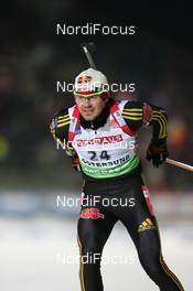 03.12.2009, Oestersund, Sweden (SWE): Michael Roesch (GER), Fischer, Rottefella, Exel, adidas, Toko - IBU world cup biathlon, individual men, Oestersund (SWE). www.nordicfocus.com. © Manzoni/NordicFocus. Every downloaded picture is fee-liable.
