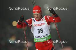 03.12.2009, Oestersund, Sweden (SWE): Alexander Os (NOR), Fischer, Rottefella, Swix, Odlo - IBU world cup biathlon, individual men, Oestersund (SWE). www.nordicfocus.com. © Manzoni/NordicFocus. Every downloaded picture is fee-liable.