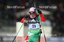 02.12.2009, Oestersund, Sweden (SWE): Nadezhda Skardino (BLR), Fischer, Rottefella - IBU world cup biathlon, individual women, Oestersund (SWE). www.nordicfocus.com. © Manzoni/NordicFocus. Every downloaded picture is fee-liable.