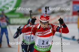 06.12.2009, Oestersund, Sweden (SWE): Ole Einar Bjoerndalen (NOR), Madshus, Rottefella, Odlo - IBU world cup biathlon, relay men, Oestersund (SWE). www.nordicfocus.com. © Manzoni/NordicFocus. Every downloaded picture is fee-liable.