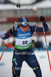 05.12.2009, Oestersund, Sweden (SWE): Sara Studebaker (USA), Rossignol, Rottefella, Exel, adidas  - IBU world cup biathlon, sprint women, Oestersund (SWE). www.nordicfocus.com. © NordicFocus. Every downloaded picture is fee-liable.