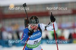 05.12.2009, Oestersund, Sweden (SWE): Christa Perathoner (ITA) - IBU world cup biathlon, sprint women, Oestersund (SWE). www.nordicfocus.com. © NordicFocus. Every downloaded picture is fee-liable.