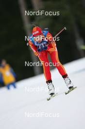 05.12.2009, Oestersund, Sweden (SWE): Yingchao Kong (CHN), Fischer, Salomon, Swix, adidas - IBU world cup biathlon, sprint women, Oestersund (SWE). www.nordicfocus.com. © NordicFocus. Every downloaded picture is fee-liable.