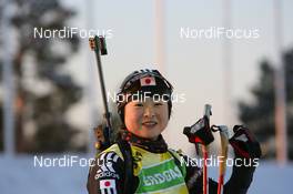 01.12.2009, Oestersund, Sweden (SWE): Megumi Izumi (JPN) - IBU world cup biathlon, training, Oestersund (SWE). www.nordicfocus.com. © NordicFocus. Every downloaded picture is fee-liable.