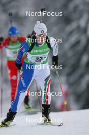 13.12.2009, Hochfilzen, Austria (AUT): Katja Haller (ITA), Fischer, Rottefella, Leki - IBU world cup biathlon, relay women, Hochfilzen (AUT). www.nordicfocus.com. © Manzoni/NordicFocus. Every downloaded picture is fee-liable.