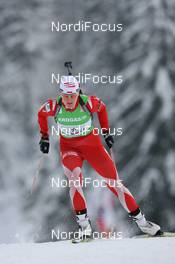 13.12.2009, Hochfilzen, Austria (AUT): Magdalena Gwizdon (POL), Fischer, Salomon, Swix - IBU world cup biathlon, relay women, Hochfilzen (AUT). www.nordicfocus.com. © Manzoni/NordicFocus. Every downloaded picture is fee-liable.