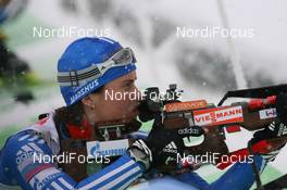 11.12.2009, Hochfilzen, Austria (AUT): Svetlana Sleptsova (RUS), Madshus, Rottefella, Swix, adidas - IBU world cup biathlon, sprint women, Hochfilzen (AUT). www.nordicfocus.com. © Manzoni/NordicFocus. Every downloaded picture is fee-liable.