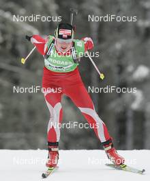 17.12.2009, Pokljuka, Slovenia (SLO): Agnieszka Cyl (POL)  - IBU world cup biathlon, individual women, Pokljuka (SLO). www.nordicfocus.com. © Domanski/NordicFocus. Every downloaded picture is fee-liable.