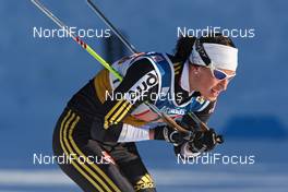 18.01.2009, Vancouver, Canada (CAN): Nicole Fessel (GER), Rossignol, Rottefella, Alpina, One Way, adidas  - FIS world cup cross-country, team sprint women, Vancouver (CAN). www.nordicfocus.com. © Hemmersbach/NordicFocus. Every downloaded picture is fee-liable.
