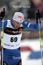 24.01.2009, Otepaeae, Estland (EST): Vincent Vittoz (FRA), Rossignol, Rottefella, One Way, Odlo - FIS world cup cross-country, 15km men, Otepaeae (EST). www.nordicfocus.com. © Furtner/NordicFocus. Every downloaded picture is fee-liable.