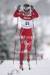 25.01.2009, Otepaeae, Estland (EST): Hans Petter Lykkja (NOR), Fischer, Rottefella, Alpina - FIS world cup cross-country, individual sprint, Otepaeae (EST). www.nordicfocus.com. © Furtner/NordicFocus. Every downloaded picture is fee-liable.