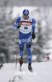 25.01.2009, Otepaeae, Estland (EST): Nikolay Morilov (RUS), Madshus, Rottefella, adidas - FIS world cup cross-country, individual sprint, Otepaeae (EST). www.nordicfocus.com. © Furtner/NordicFocus. Every downloaded picture is fee-liable.