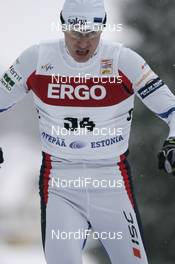 25.01.2009, Otepaeae, Estland (EST): Priit Narusk (EST), Fischer, Salomon - FIS world cup cross-country, individual sprint, Otepaeae (EST). www.nordicfocus.com. © Furtner/NordicFocus. Every downloaded picture is fee-liable.