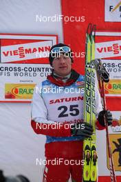 30.01.2009, Rybisnk, Russia (RUS): Sergei Dolidovich (BLR), Fischer, Rottefella, Komperdell  - FIS world cup cross-country, mass men, Rybinsk (RUS). www.nordicfocus.com. © Hemmersbach/NordicFocus. Every downloaded picture is fee-liable.