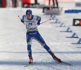 08.03.2009, Lahti, Finland (FIN): Matti Heikkinen (FIN), Fischer, Rottefella, Alpina, Exel  - FIS world cup cross-country, 15km men, Lahti (FIN). www.nordicfocus.com. © Hemmersbach/NordicFocus. Every downloaded picture is fee-liable.