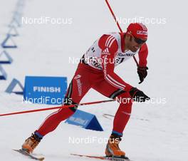 07.03.2009, Lahti, Finland (FIN): Christoph Eigenmann (SUI), Rossignol, Rottefella, Exel, adidas, Toko  - FIS world cup cross-country, individual sprint, Lahti (FIN). www.nordicfocus.com. © Hemmersbach/NordicFocus. Every downloaded picture is fee-liable.