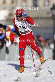 18.03.2009, Stockholm, Sweden (SWE): Johan Kjoelstad (NOR), Rossignol, Rottefella, Swix  - FIS world cup cross-country, individual sprint, Stockholm (SWE). www.nordicfocus.com. © Felgenhauer/NordicFocus. Every downloaded picture is fee-liable.