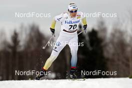 20.03.2009, Falun, Sweden (SWE): Anna Olsson (SWE), Swix, Craft, Fischer  - FIS world cup cross-country, 2,5 km women, Falun (SWE). www.nordicfocus.com. © Felgenhauer/NordicFocus. Every downloaded picture is fee-liable.