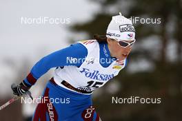 20.03.2009, Falun, Sweden (SWE): Laure Barthelemy (FRA), Fischer, Salomon, Swix, Odlo  - FIS world cup cross-country, 2,5 km women, Falun (SWE). www.nordicfocus.com. © Felgenhauer/NordicFocus. Every downloaded picture is fee-liable.