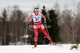 20.03.2009, Falun, Sweden (SWE): Perianne Jones (CAN), Fischer  - FIS world cup cross-country, 2,5 km women, Falun (SWE). www.nordicfocus.com. © Felgenhauer/NordicFocus. Every downloaded picture is fee-liable.