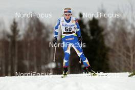 20.03.2009, Falun, Sweden (SWE): Kirsi Peraelae (FIN), Fischer, Rottefella  - FIS world cup cross-country, 2,5 km women, Falun (SWE). www.nordicfocus.com. © Felgenhauer/NordicFocus. Every downloaded picture is fee-liable.