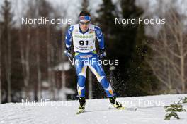 20.03.2009, Falun, Sweden (SWE): Sami Jauhojaervi (FIN), Fischer, Rottefella, Swix  - FIS world cup cross-country, 3,3 km men, Falun (SWE). www.nordicfocus.com. © Felgenhauer/NordicFocus. Every downloaded picture is fee-liable.